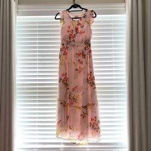 Isabel Maternity Floral Dress